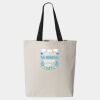 11L Canvas Tote with Contrast-Color Handles Thumbnail